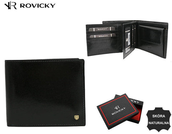 Vyriška odinė piniginė Rovicky RV145 S375