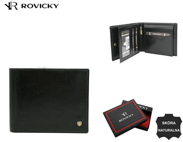 Vyriška odinė piniginė Rovicky RV147 S373