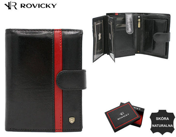 Vyriška odinė piniginė Rovicky RV148 S372