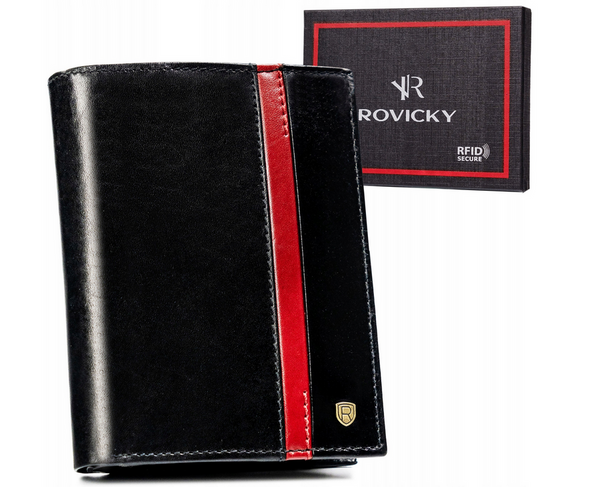 Vyriška odinė piniginė Rovicky RV151 S368