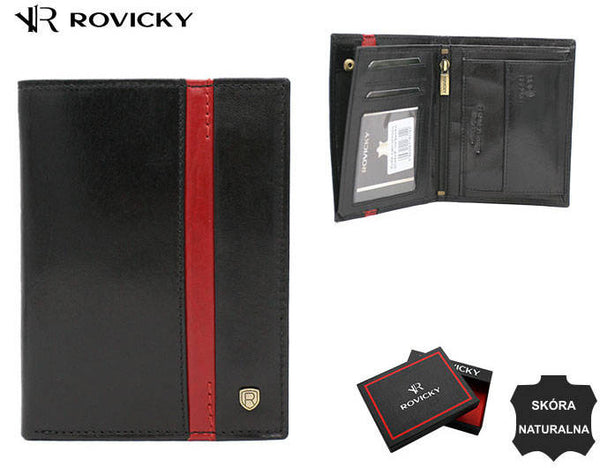 Vyriška odinė piniginė Rovicky RV151 S368