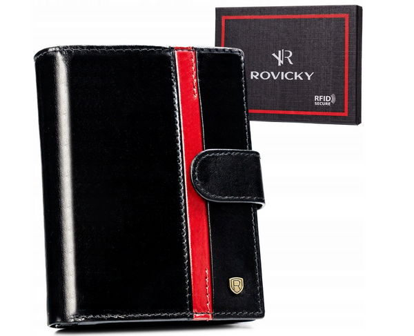 Vyriška odinė piniginė Rovicky RV154 S365