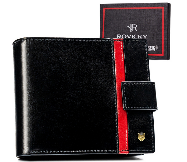 Vyriška odinė piniginė Rovicky RV160 S358