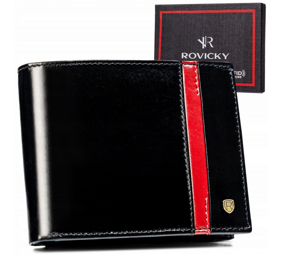 Vyriška odinė piniginė Rovicky RV164 S354