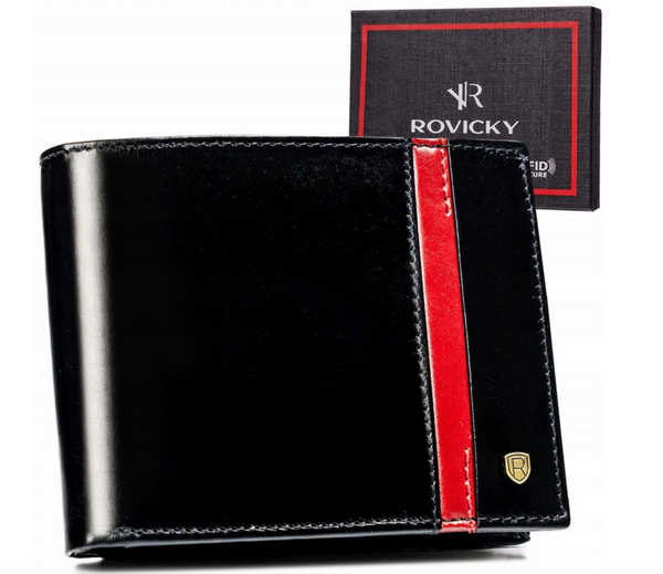 Vyriška odinė piniginė Rovicky RV164 S354