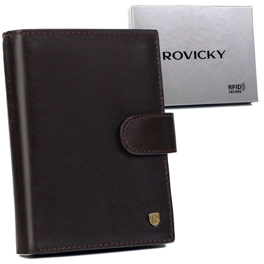 Vyriška odinė piniginė Rovicky RV166 S353