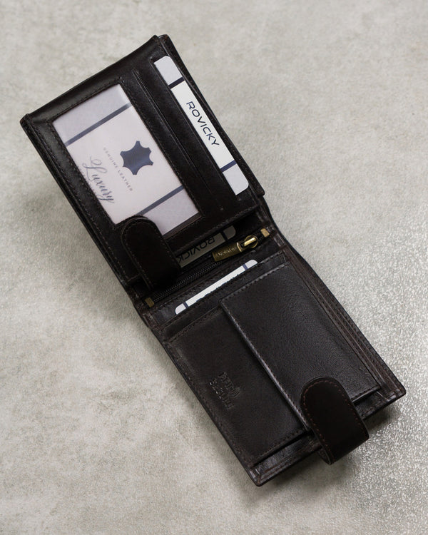 Vyriška odinė piniginė Rovicky RV169 S350