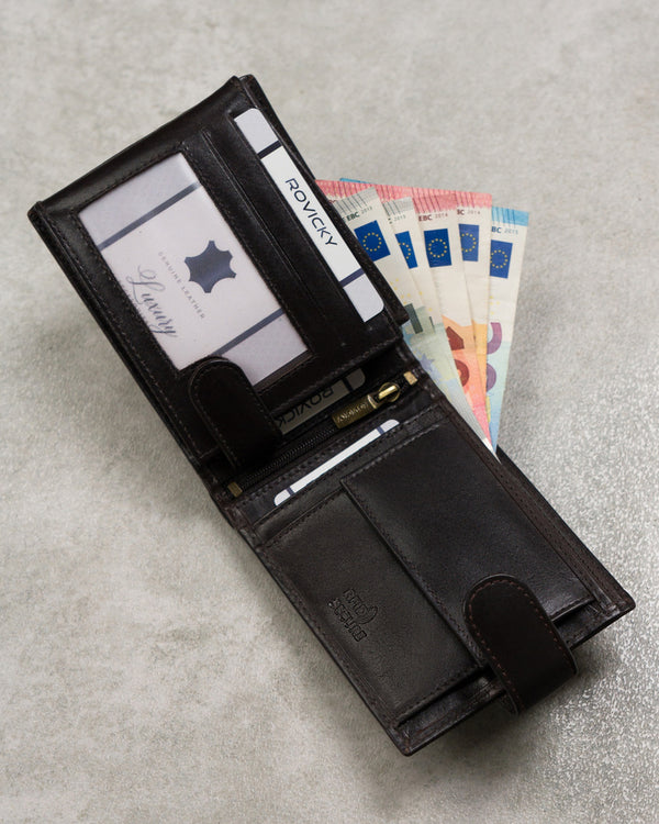 Vyriška odinė piniginė Rovicky RV169 S350