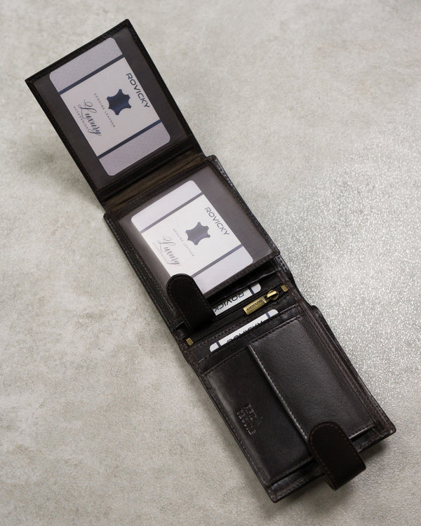 Vyriška odinė piniginė Rovicky RV169 S350