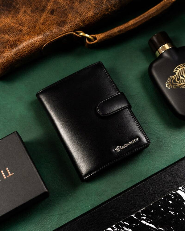 Vyriška odinė piniginė Rovicky RV171 S347