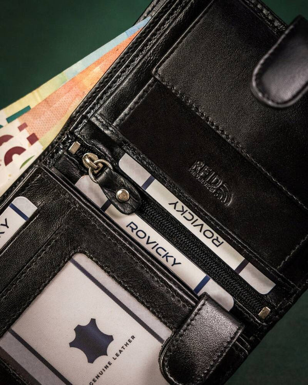 Vyriška odinė piniginė Rovicky RV171 S347