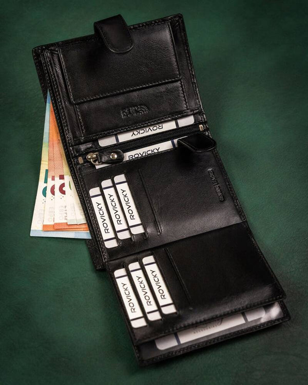 Vyriška odinė piniginė Rovicky RV171 S347