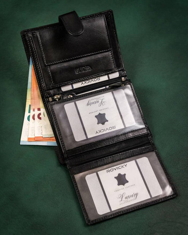 Vyriška odinė piniginė Rovicky RV171 S347