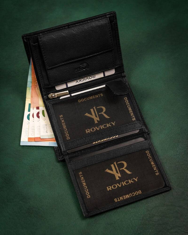 Vyriška odinė piniginė Rovicky RV173 S345