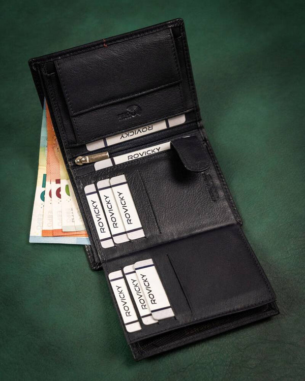 Vyriška odinė piniginė Rovicky RV174 S344