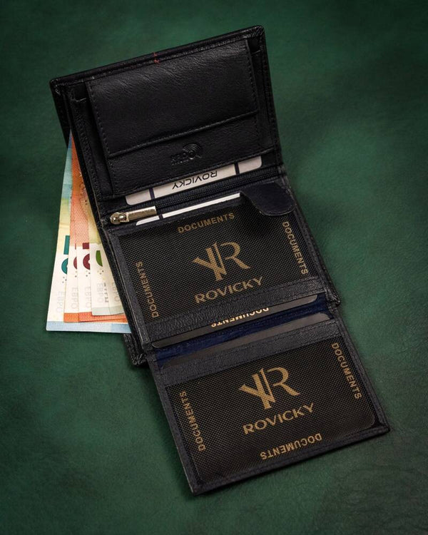Vyriška odinė piniginė Rovicky RV174 S344