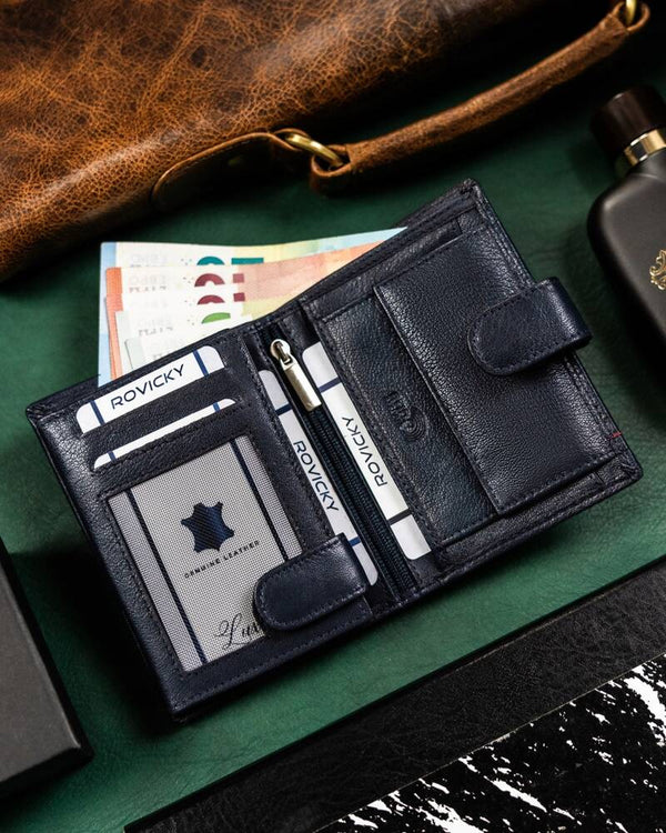 Vyriška odinė piniginė Rovicky RV176 S342