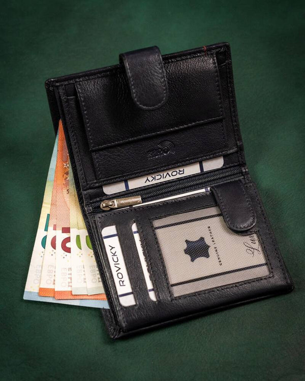 Vyriška odinė piniginė Rovicky RV176 S342