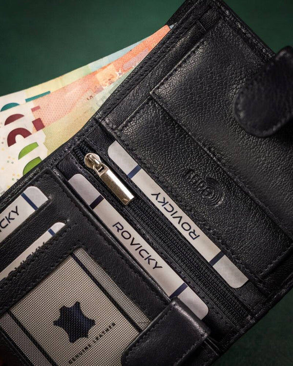Vyriška odinė piniginė Rovicky RV176 S342
