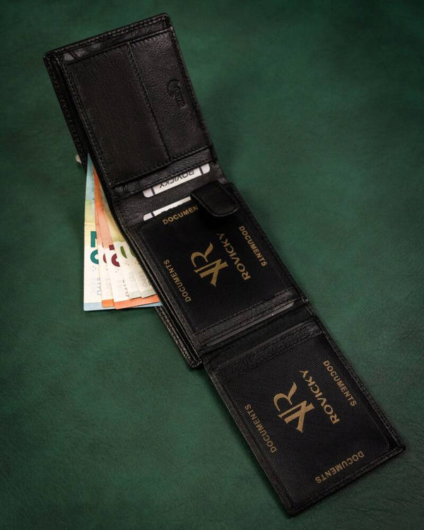 Vyriška odinė piniginė Rovicky RV177 S341