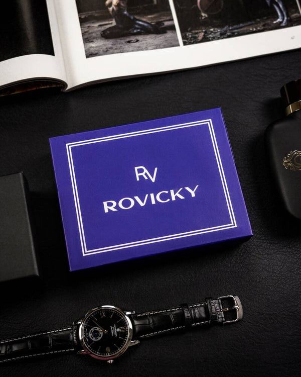 Vyriška odinė piniginė Rovicky RV182 S335