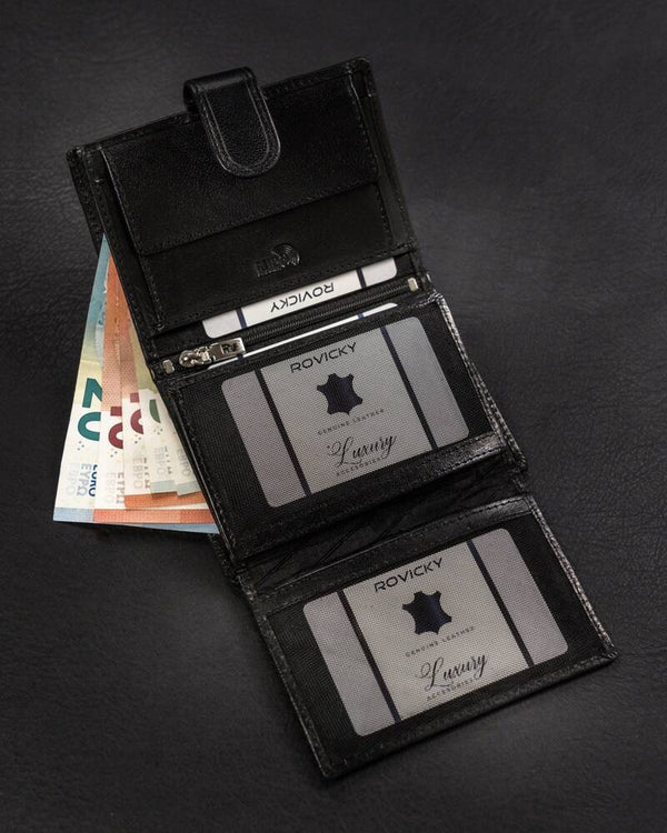 Vyriška odinė piniginė Rovicky RV185 S332
