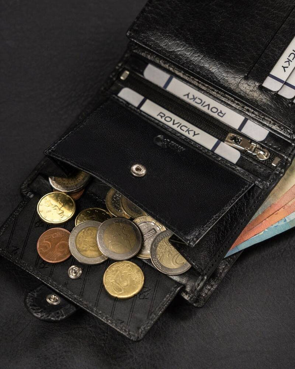 Vyriška odinė piniginė Rovicky RV185 S332