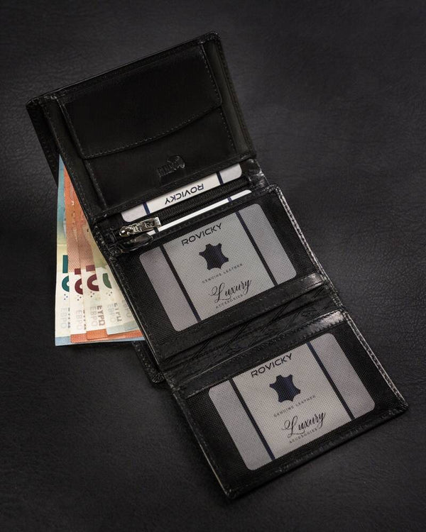 Vyriška odinė piniginė Rovicky RV186 S331