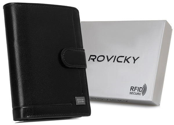 Vyriška odinė piniginė Rovicky RV198 S321