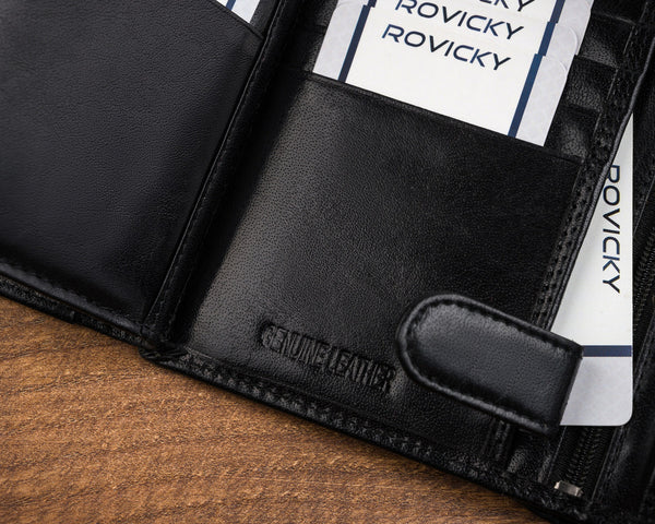 Vyriška odinė piniginė Rovicky RV198 S321