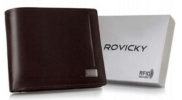 Vyriška odinė piniginė Rovicky RV201 S317