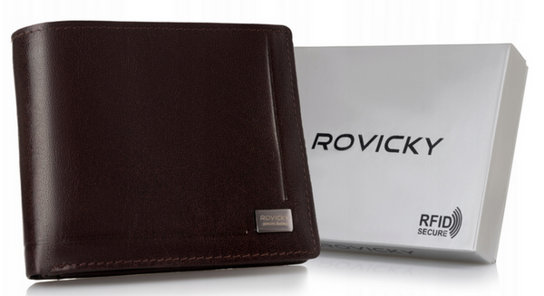 Vyriška odinė piniginė Rovicky RV201 S317