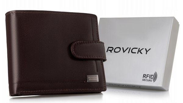 Vyriška odinė piniginė Rovicky RV202 S316