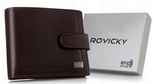 Vyriška odinė piniginė Rovicky RV202 S316