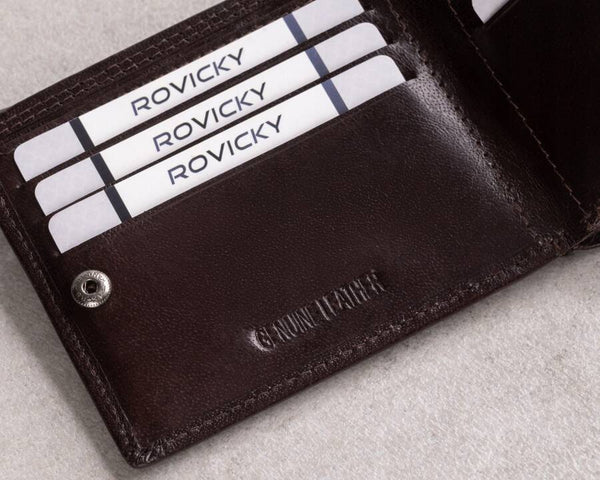 Vyriška odinė piniginė Rovicky RV202 S316