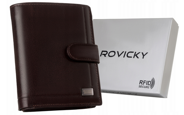 Vyriška odinė piniginė Rovicky RV203 S315