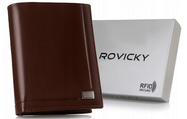 Vyriška odinė piniginė Rovicky RV204 S314