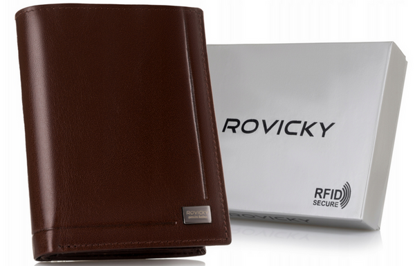 Vyriška odinė piniginė Rovicky RV204 S314