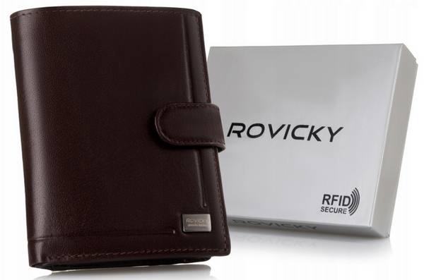 Vyriška odinė piniginė Rovicky RV205 S313