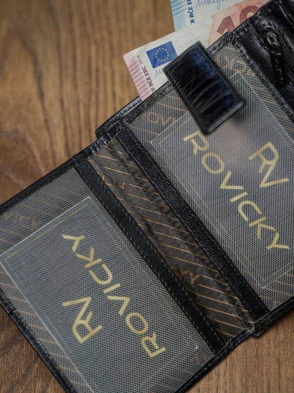 Vyriška odinė piniginė Rovicky RV207 S311