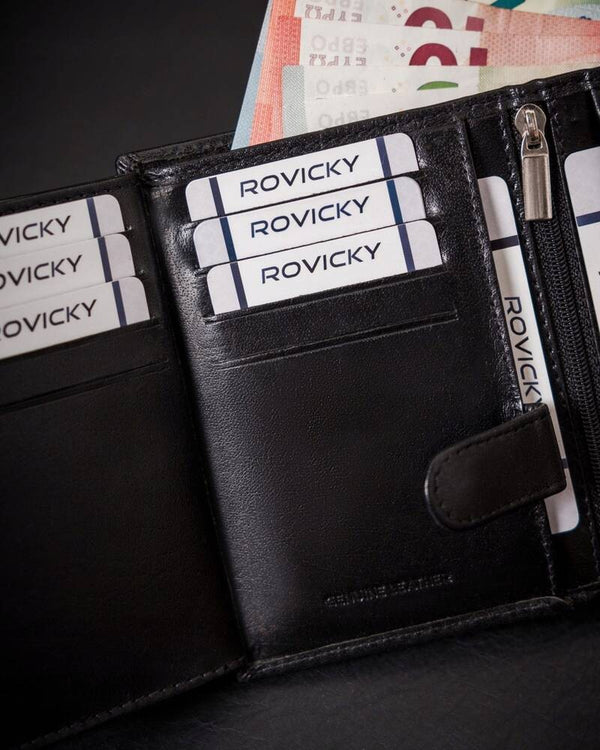 Vyriška odinė piniginė Rovicky RV221 S295
