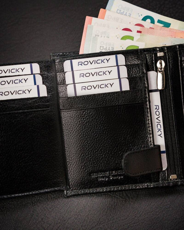 Vyriška odinė piniginė Rovicky RV225 S292