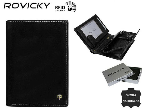 Vyriška odinė piniginė Rovicky RV22 S297
