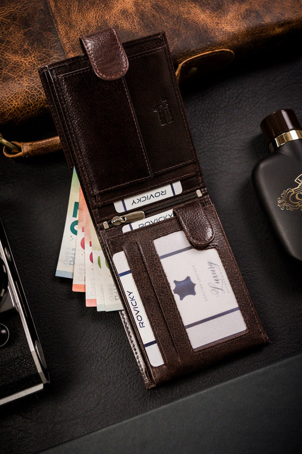 Vyriška odinė piniginė Rovicky RV233 S283