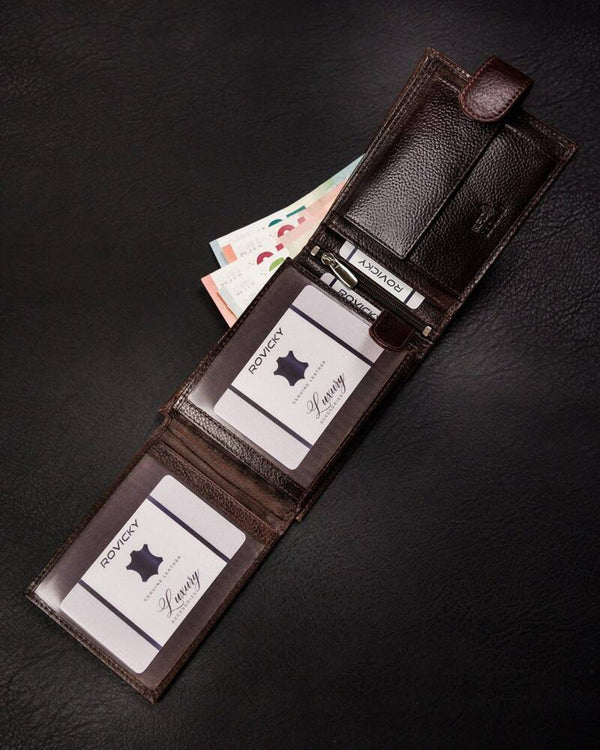 Vyriška odinė piniginė Rovicky RV233 S283