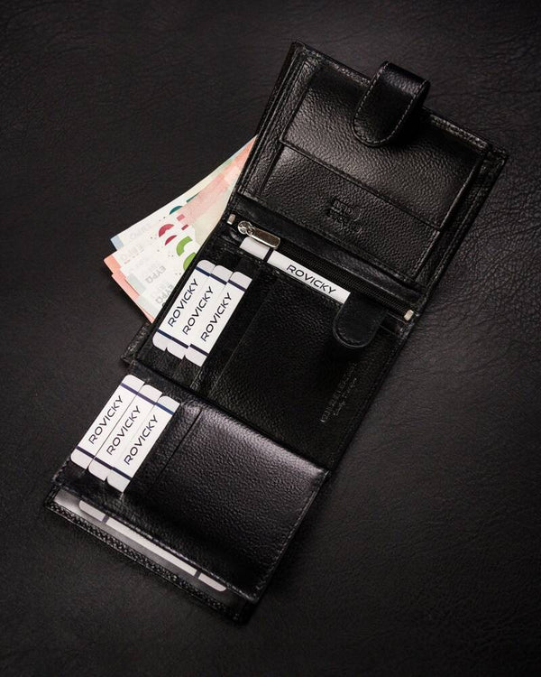 Vyriška odinė piniginė Rovicky RV236 S280