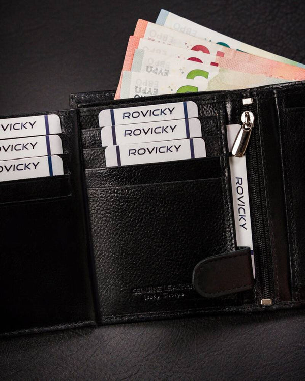 Vyriška odinė piniginė Rovicky RV236 S280
