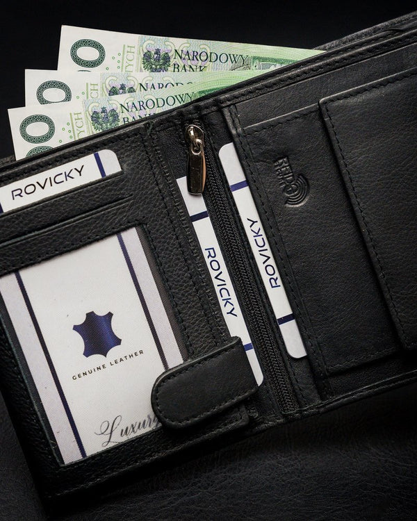 Vyriška odinė piniginė Rovicky RV23 S287