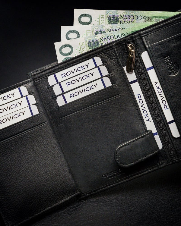 Vyriška odinė piniginė Rovicky RV23 S287