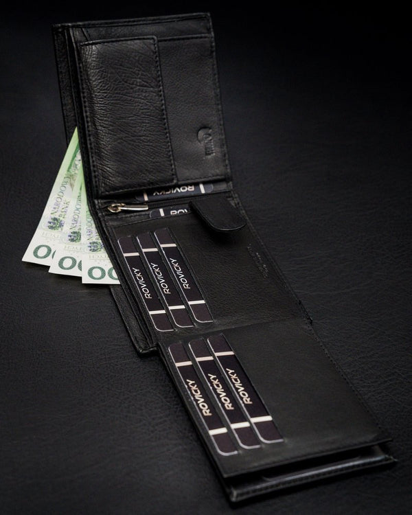 Vyriška odinė piniginė Rovicky RV24 S277